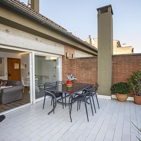 Apartamento con gran terraza Girona Esterno foto