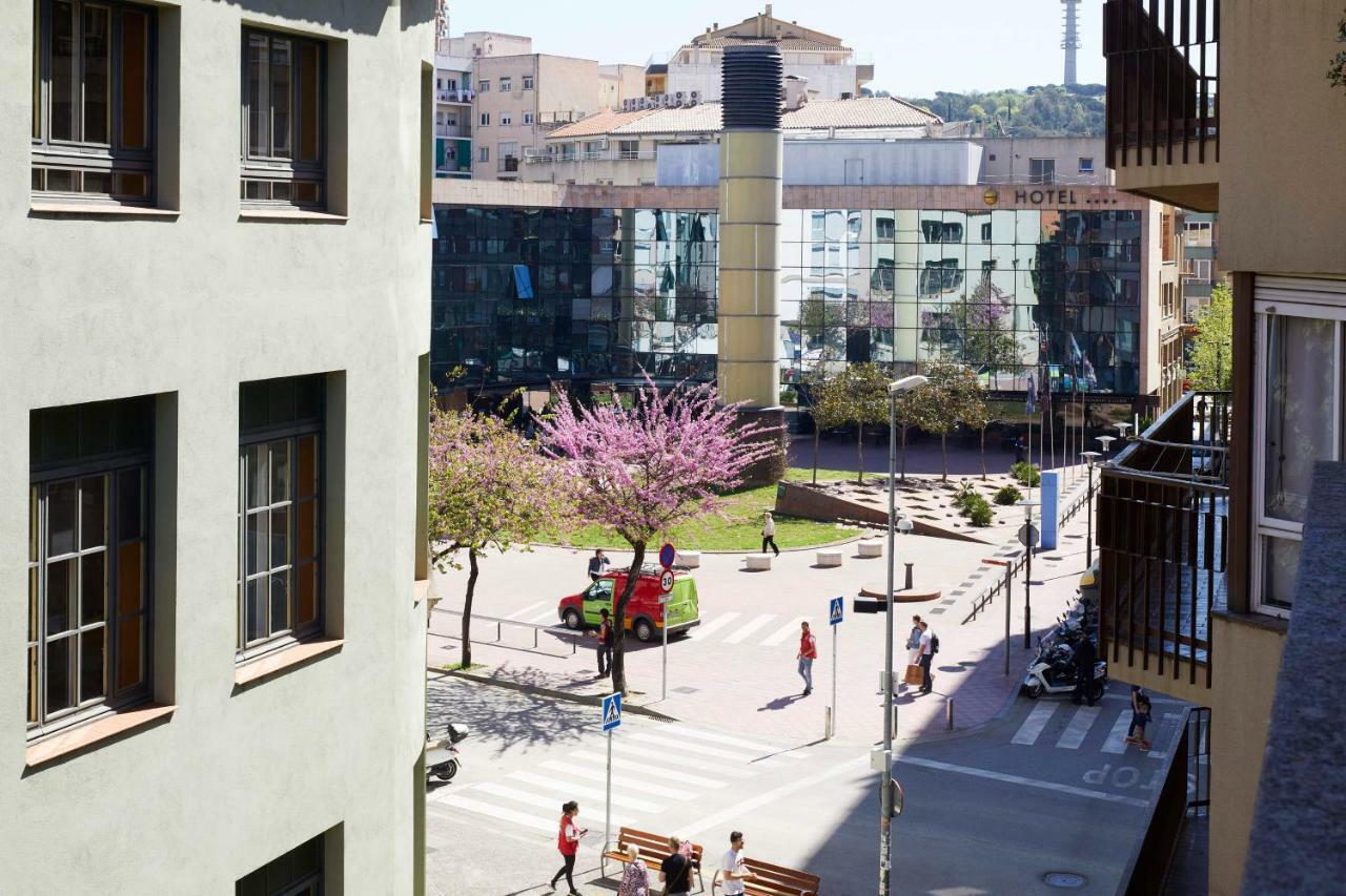 Apartamento con gran terraza Girona Esterno foto