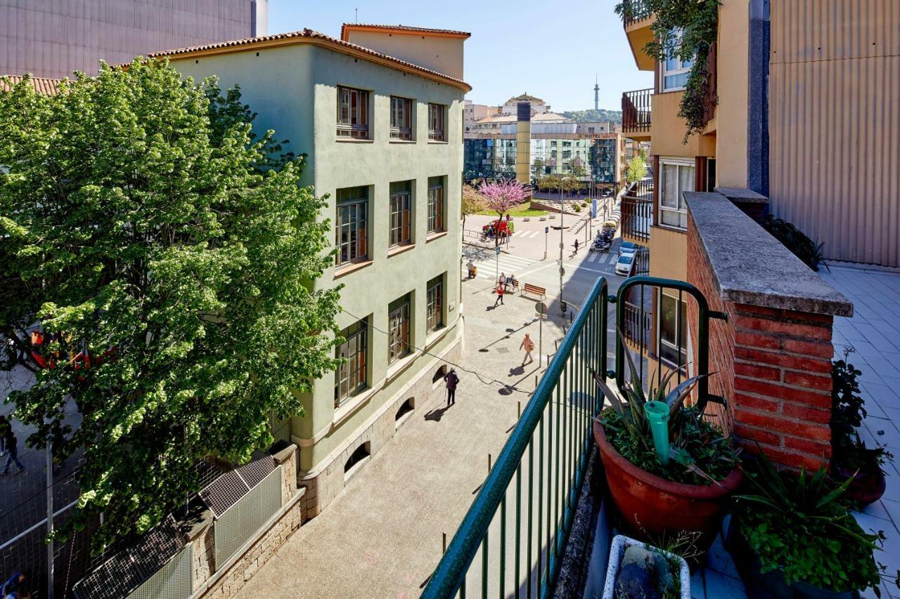 Apartamento con gran terraza Girona Esterno foto